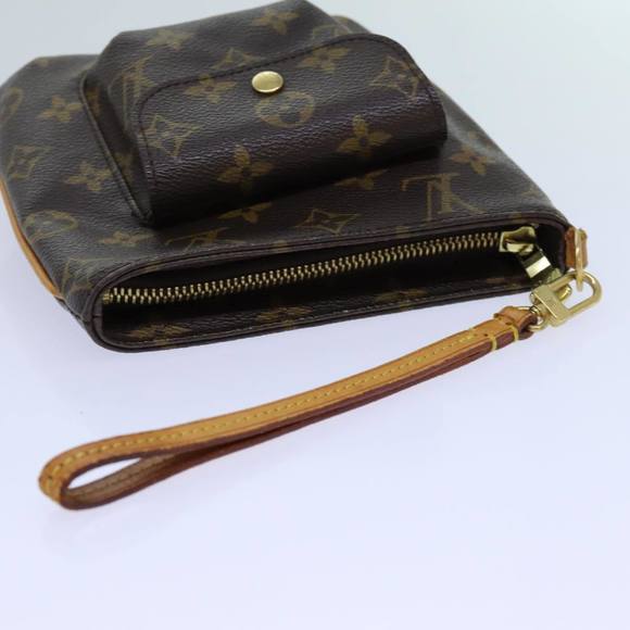 LOUIS VUITTON Monogram Partition Pouch M51901 LV Auth 70904 - Picture 6 of 16